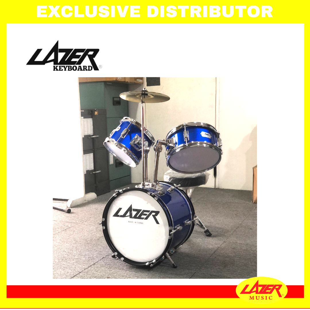 Lazer SJC-303 Kids Drum Set With Throne And Sticks